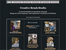 Tablet Screenshot of creativebrush.com